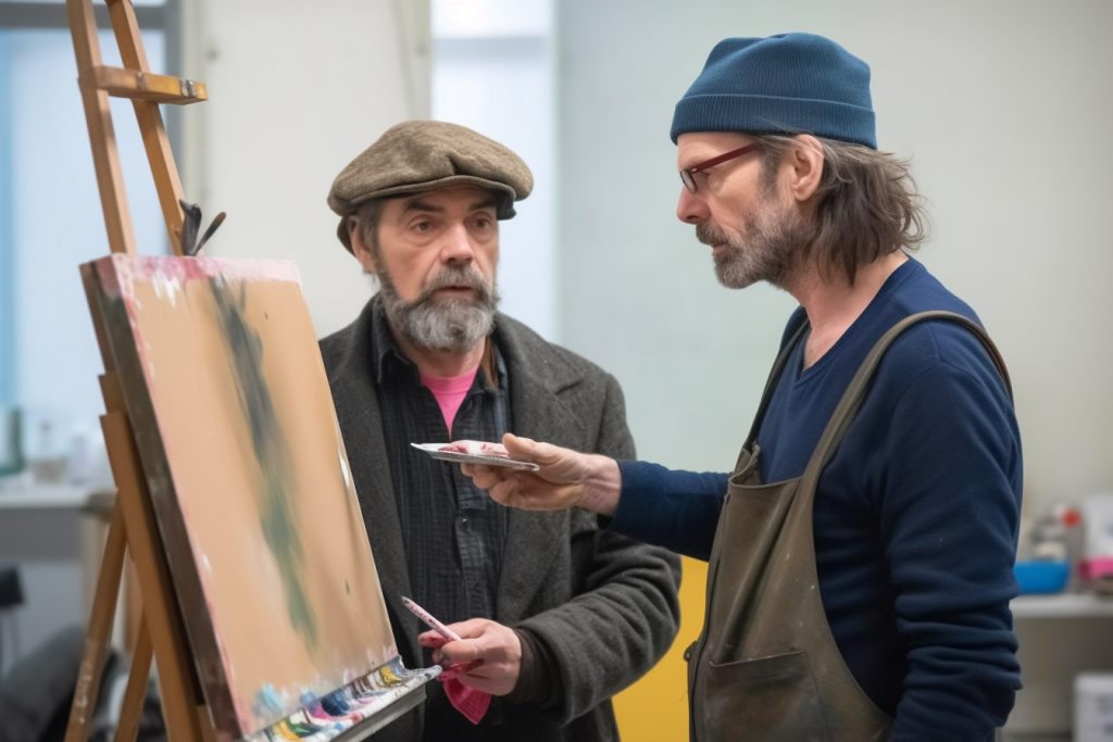AleksandraLi_two_artists_discussing_something_One_painter_has_38219a45.png AleksandraLi_two_artists_discussing_something_One_painter_has_38219a45.png